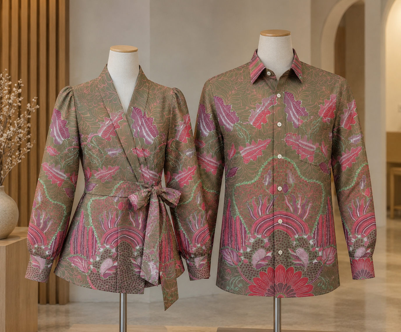 Busana Resmi Batik Tulis